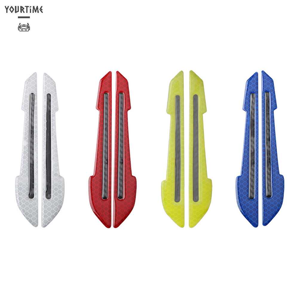 Bộ 2 Miếng Dán Phản Quang Cảnh Báo An Toàn Cho Gương Chiếu Hậu Xe Hơi