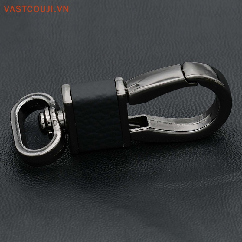 Móc Chìa Khóa Da Vnstji Dán Kim Loại Thời Trang