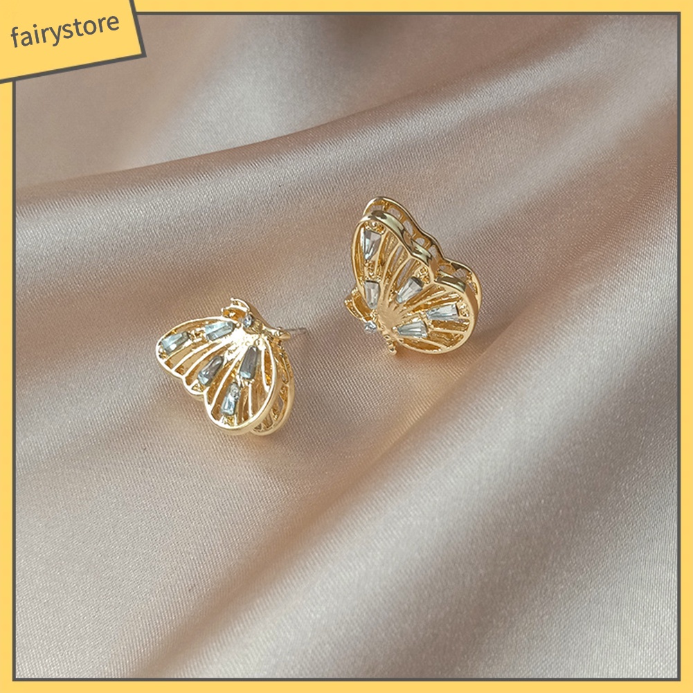 Bông Tai Hình Bướm Đơn Giản Thời Trang Dành Cho Nữ