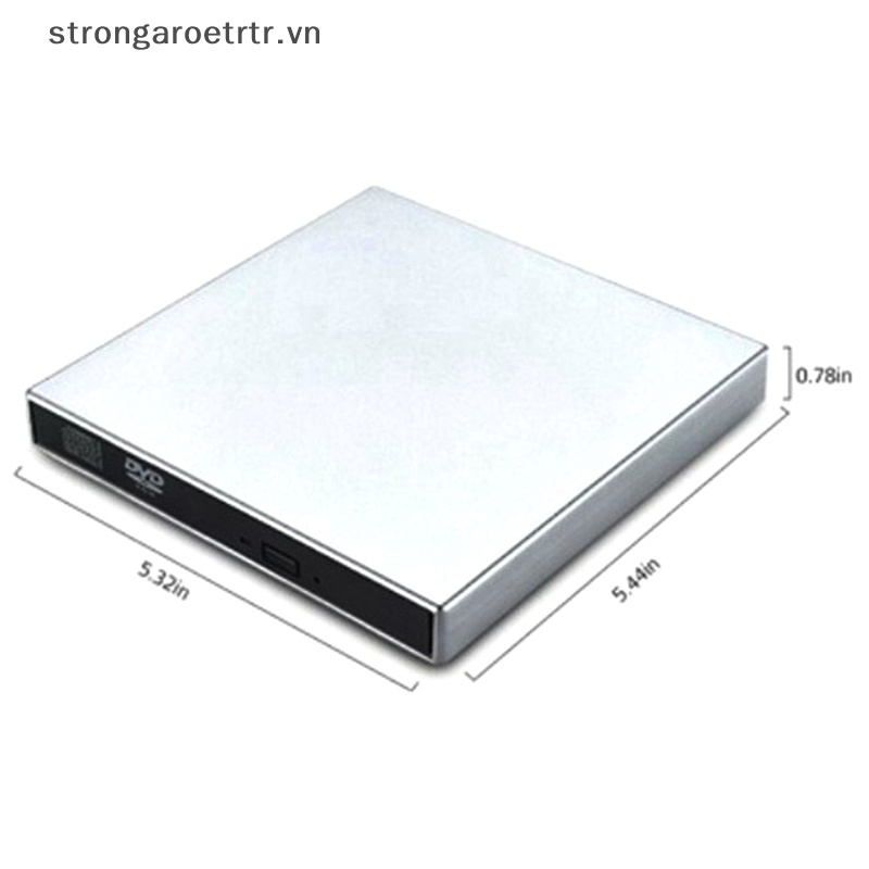 Ổ Đĩa DVD Ngoài Tiếng Ồn Chuyên Nghiệp Kết Nối USB 2.0 DVD / VCD / CD-RW