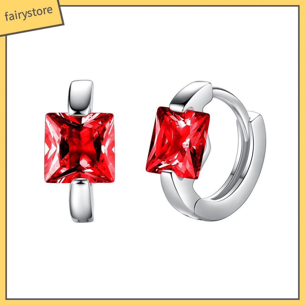 Bông Tai Đính Đá Zircon Thời Trang Dành Cho Nữ