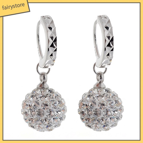 Đôi Khuyên Tai Dài Đính Đá Thời Trang Cho Nữ