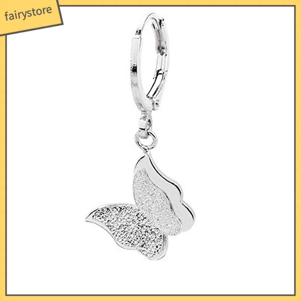 [FRO] 1 Khuyên Tai Vòng Thả Tối Giản Bóng Cao Không Gây Dị Ứng Thời Trang Quà Tặng Cao Cấp Cho Nữ Dating