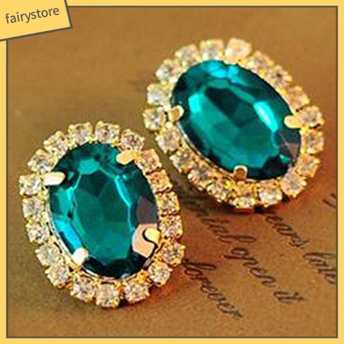 Bông Tai Đính Đá Thời Trang Dành Cho Nữ