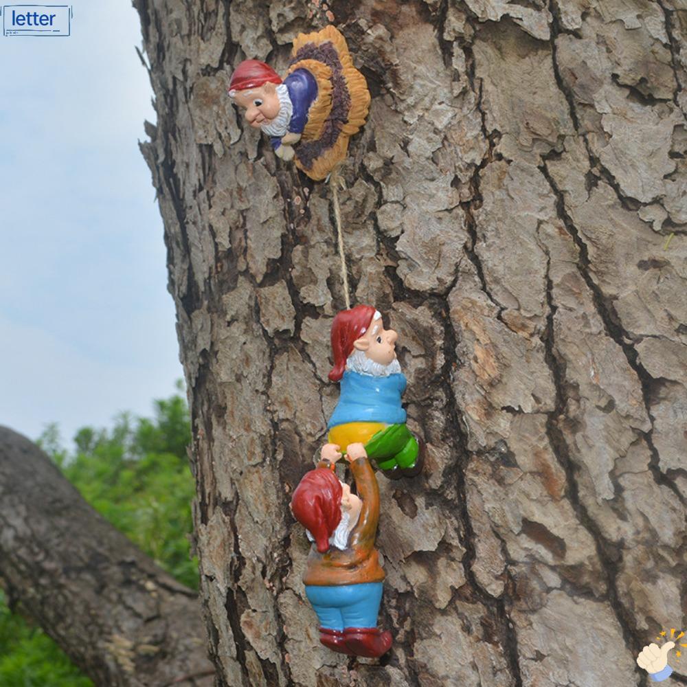 Đồ trang trí Tượng Gnome Có Dây Thừng Treo Trang Trí Nội Thất