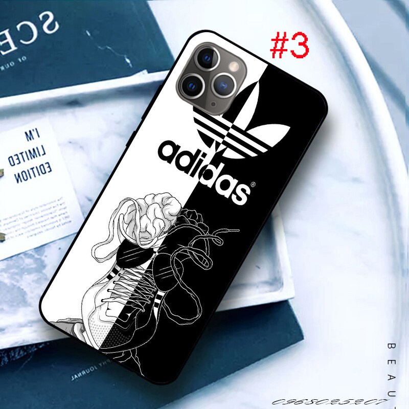 Ốp lưng IPhone  cạnh vuông BVC ADIDAS dẻo 6/6s/6p/6sp/7/8/7p/8p/xs/xr/12/xsmax/11/12/13/14/Pro/Plus/Promax