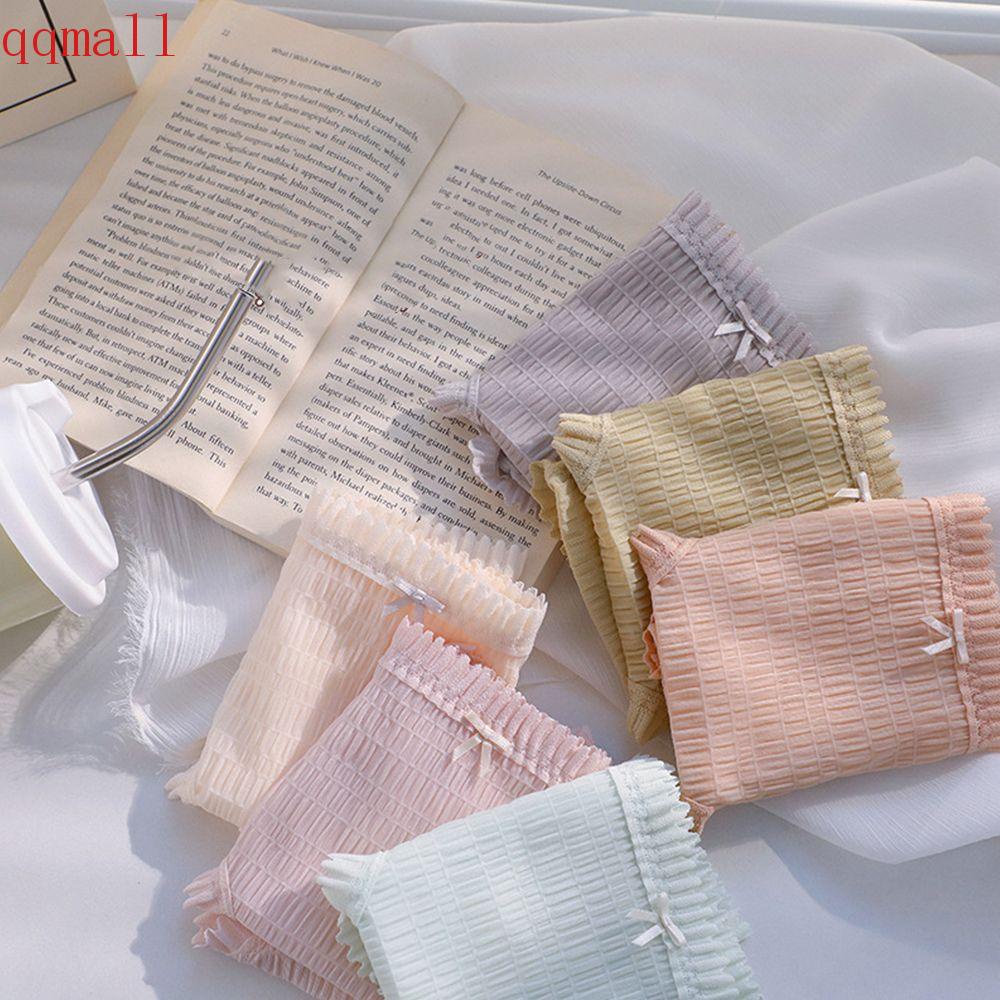 Quần Lót Nylon Lụa Tự Nhiên Lưng Vừa Thoáng Khí Thoải Mái Cho Nữ