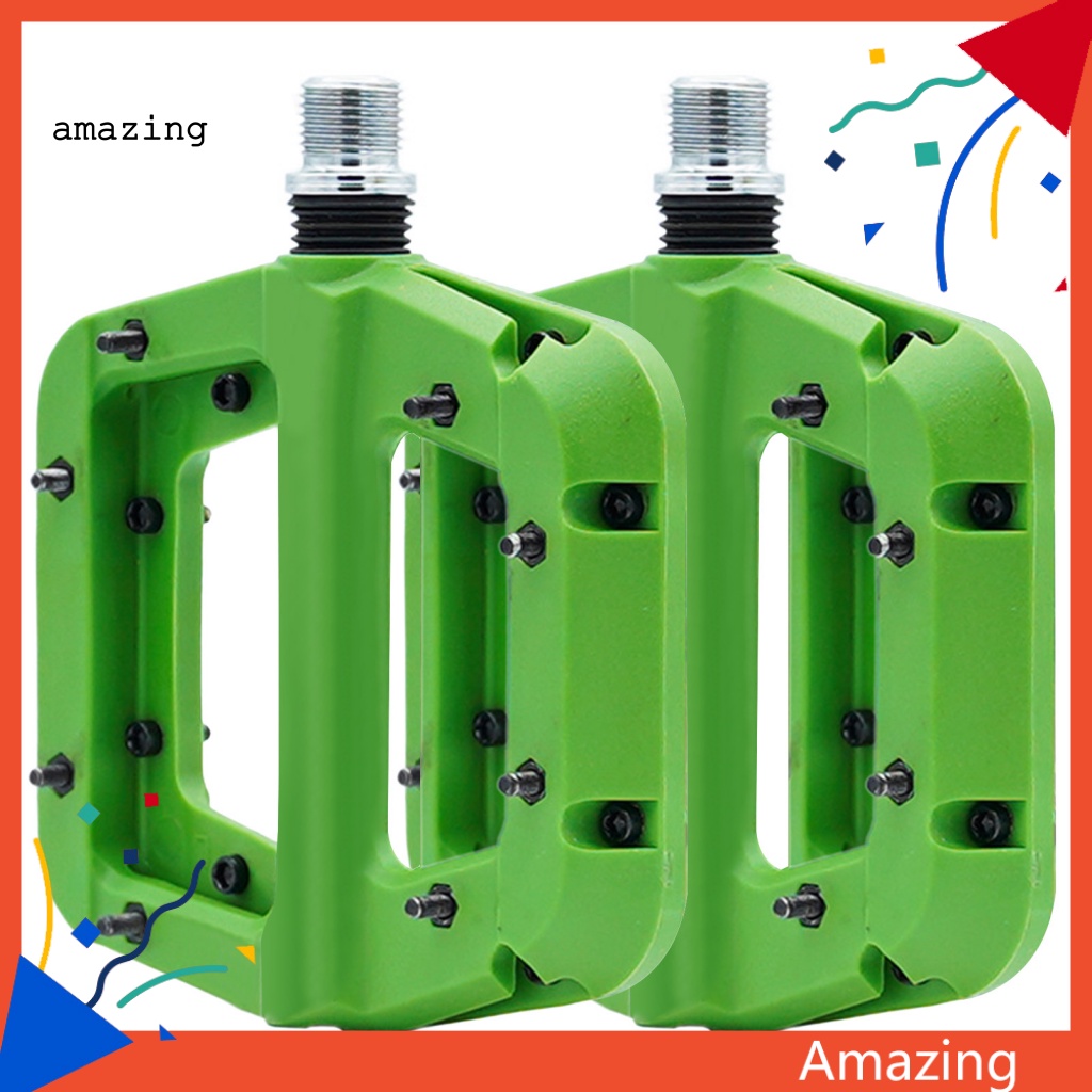 Set 2 Bàn Đạp CNC Siêu Nhẹ Chống Trượt Dành Cho Xe Đạp Leo Núi