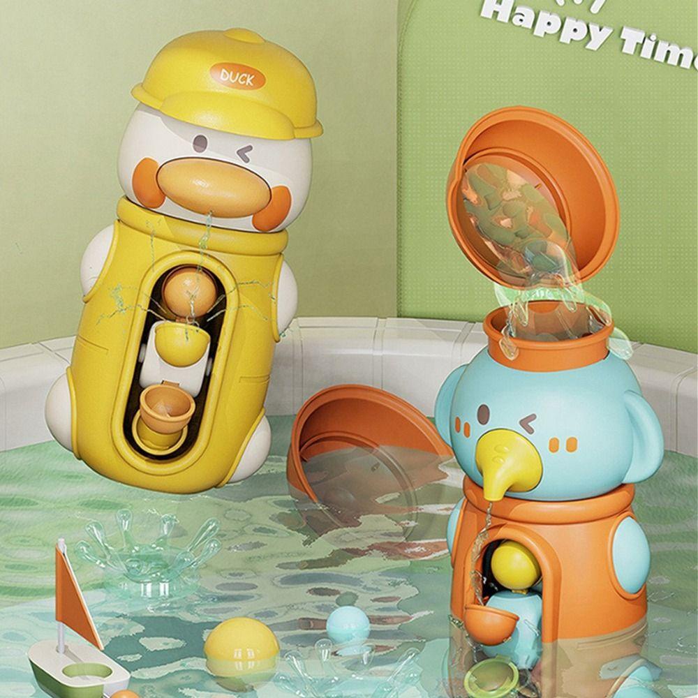 Aaron1 Đồ Chơi Xịt Nước Hình Chú Vịt Dễ Thương Thiết Kế Sáng Tạo Cho Phòng Tắm
