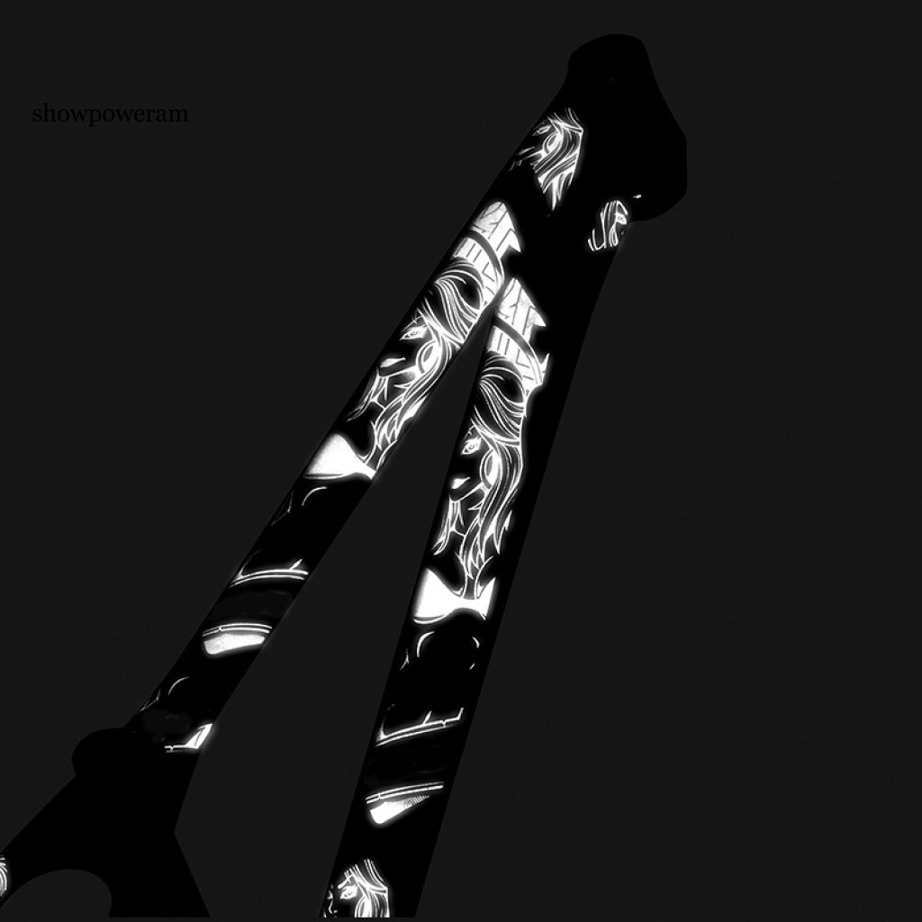 Miếng Dán Phản Quang 3D Chống Thấm Nước Trang Trí Bảo Vệ Xe Đạp DIY