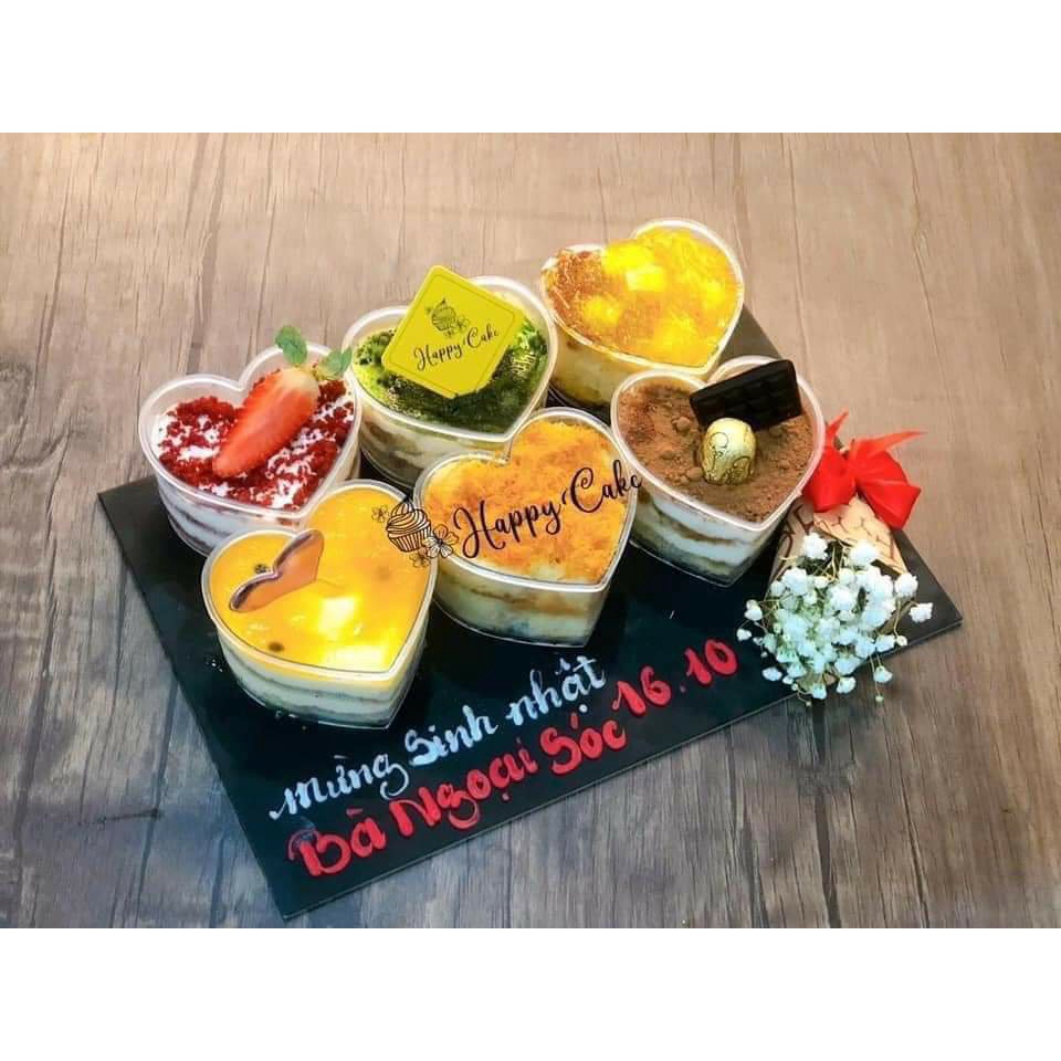 [Có sẵn] [Giá hủy diệt] [Ảnh thật] Hộp Mousse 6 bánh
