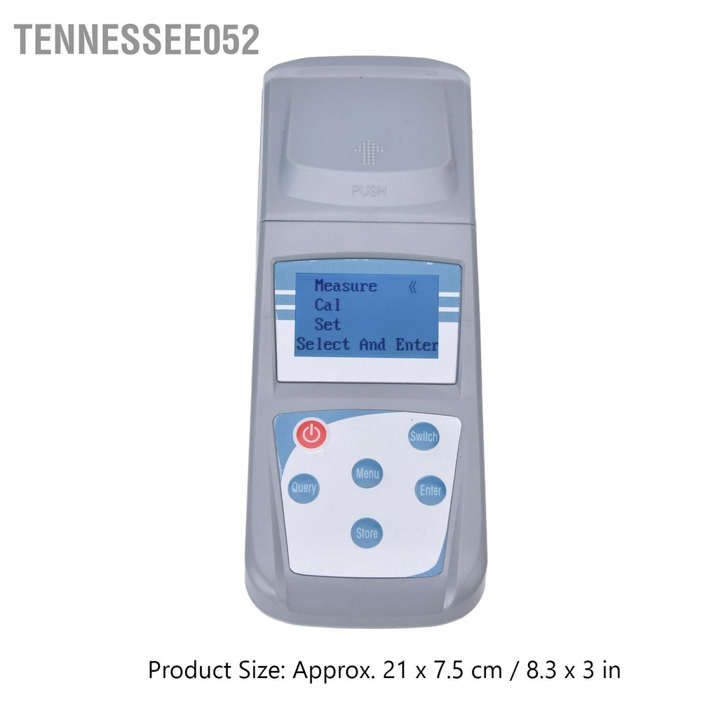 Tennessee052 Máy đo độ đục kỹ thuật số cầm tay ZD‑2A cho phòng thí nghiệm bể bơi Phích cắm US 100‑240V