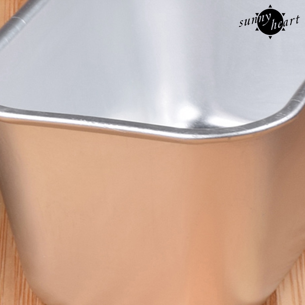 Khuôn Làm Bánh Mì Tráng Miệng Hình Chữ Nhật Bằng Hợp Kim Nhôm Không Dính Cho Nhà Bếp