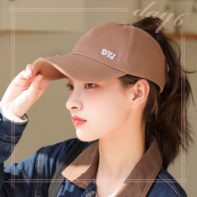 Mũ Lưỡi Trai Hở Chóp Mềm Mại Chống Nắng Đa Năng Thời Trang Cho Nữ