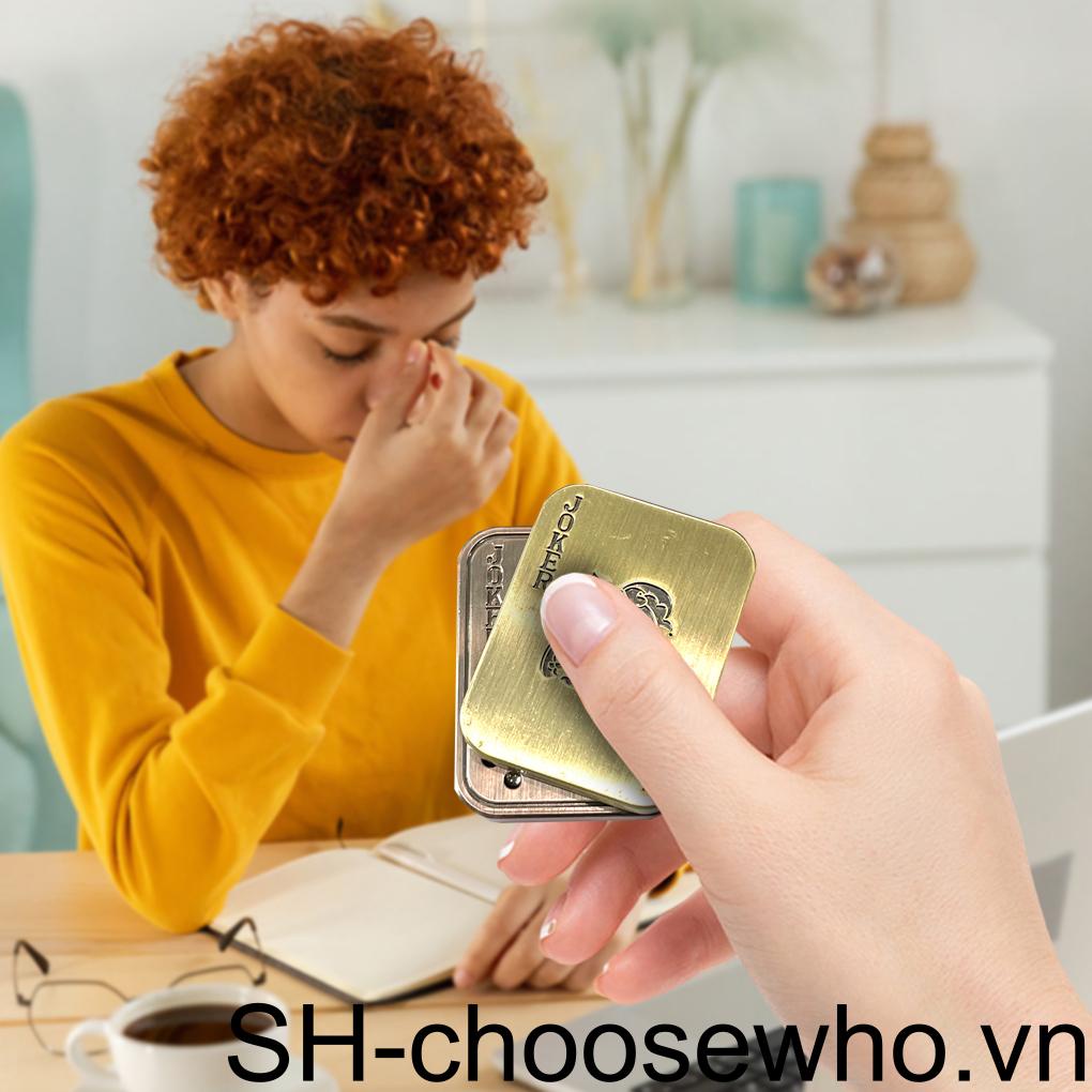 Con Quay Đồ Chơi Fidget Spinner BằNg ThéP Không Gỉ EDC GiúP GiảM Stress