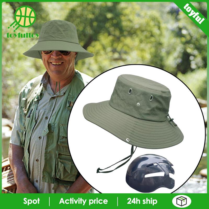 Mũ Bucket Chống Nắng Gấp Gọn Có Dây Đeo Thời Trang Mùa Hè