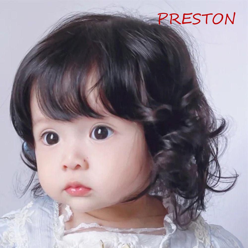 Tóc Giả Ngắn Xoăn Bồng Bềnh Dễ Thương Dành Cho Trẻ Em Chụp Ảnh