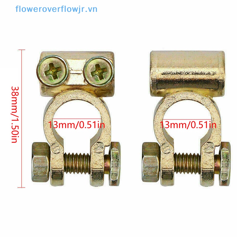 1 Cặp Kẹp Nối Thiết Bị Đầu Cuối Tháo Gỡ Nhanh Cho Xe Hơi