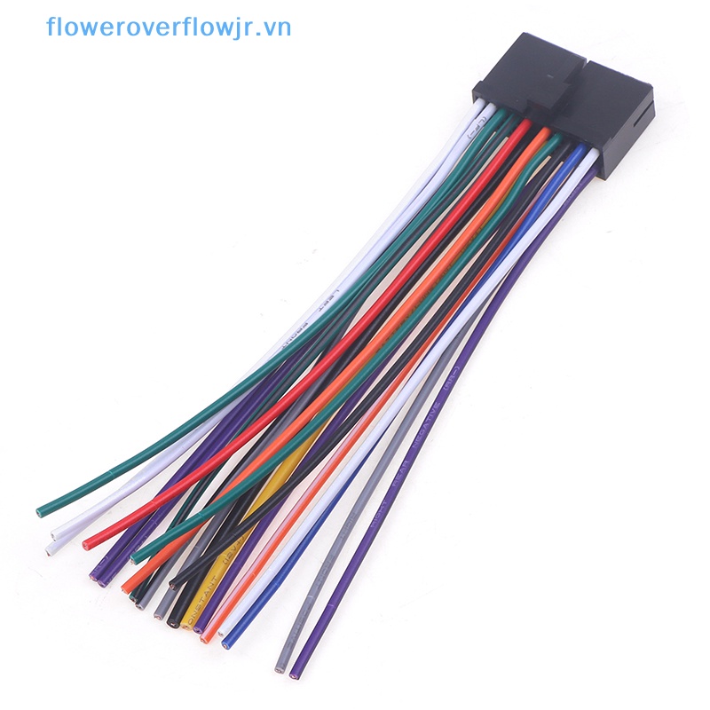 Dây Cáp Kết Nối Radio Xe Hơi 20pin Cd Hình Chữ T