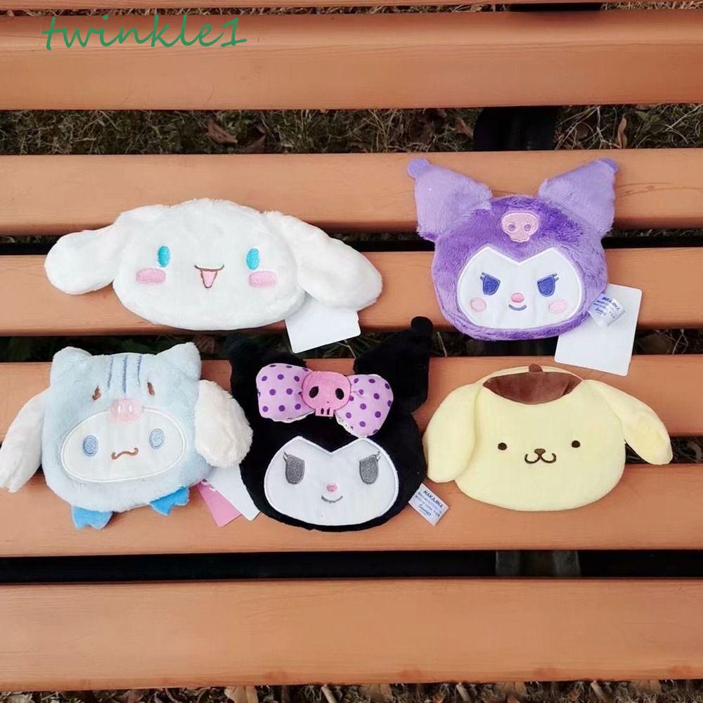 Ví Đựng Tiền Xu Họa Tiết Hoạt Hình Melody Cinnamoroll Dễ Thương Đa Năng Có Khóa Kéo Cho Nữ