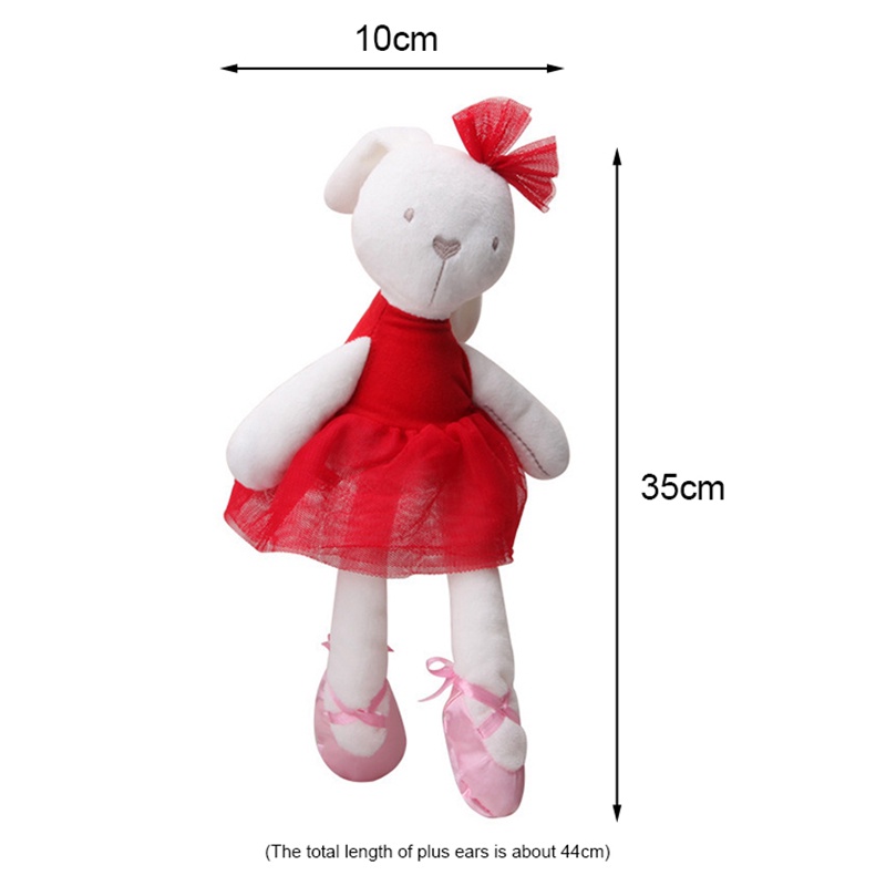 Thỏ Nhồi Bông Mềm Mại Dễ Thương Cho Bé