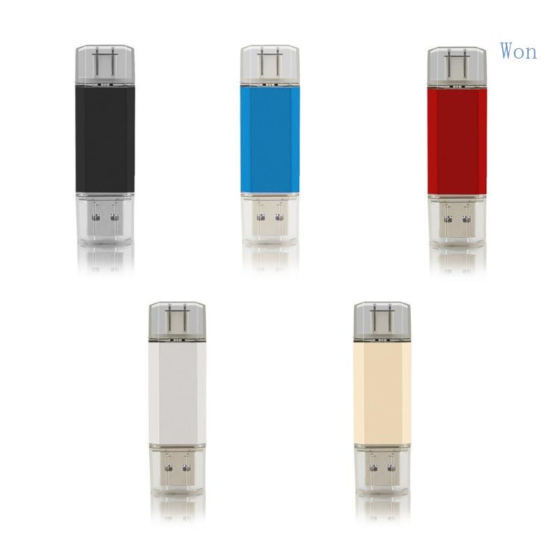 Ổ Đĩa Flash USB Type-C 2 Trong 1 Cho Điện Thoại Thông Minh / Máy Tính