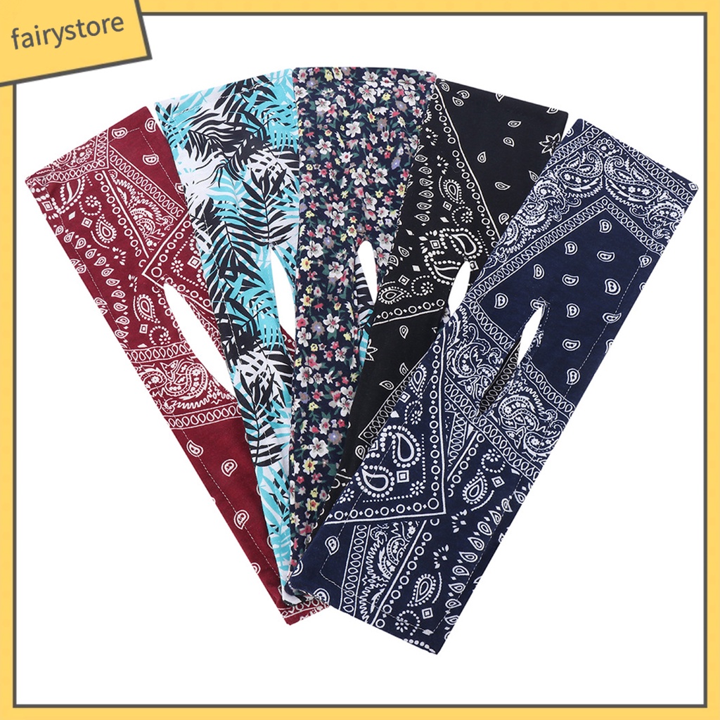 Dây Buộc Tóc Xoắn Bằng Polyester In Họa Tiết Phong Cách Cổ Điển Có Thể Tái Sử Dụng Cho Nữ