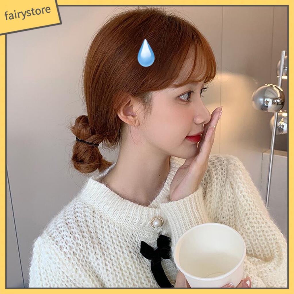 Kẹp Tóc Hình Giọt Nước Bằng Acrylic Dễ Thương Cho Bé Gái