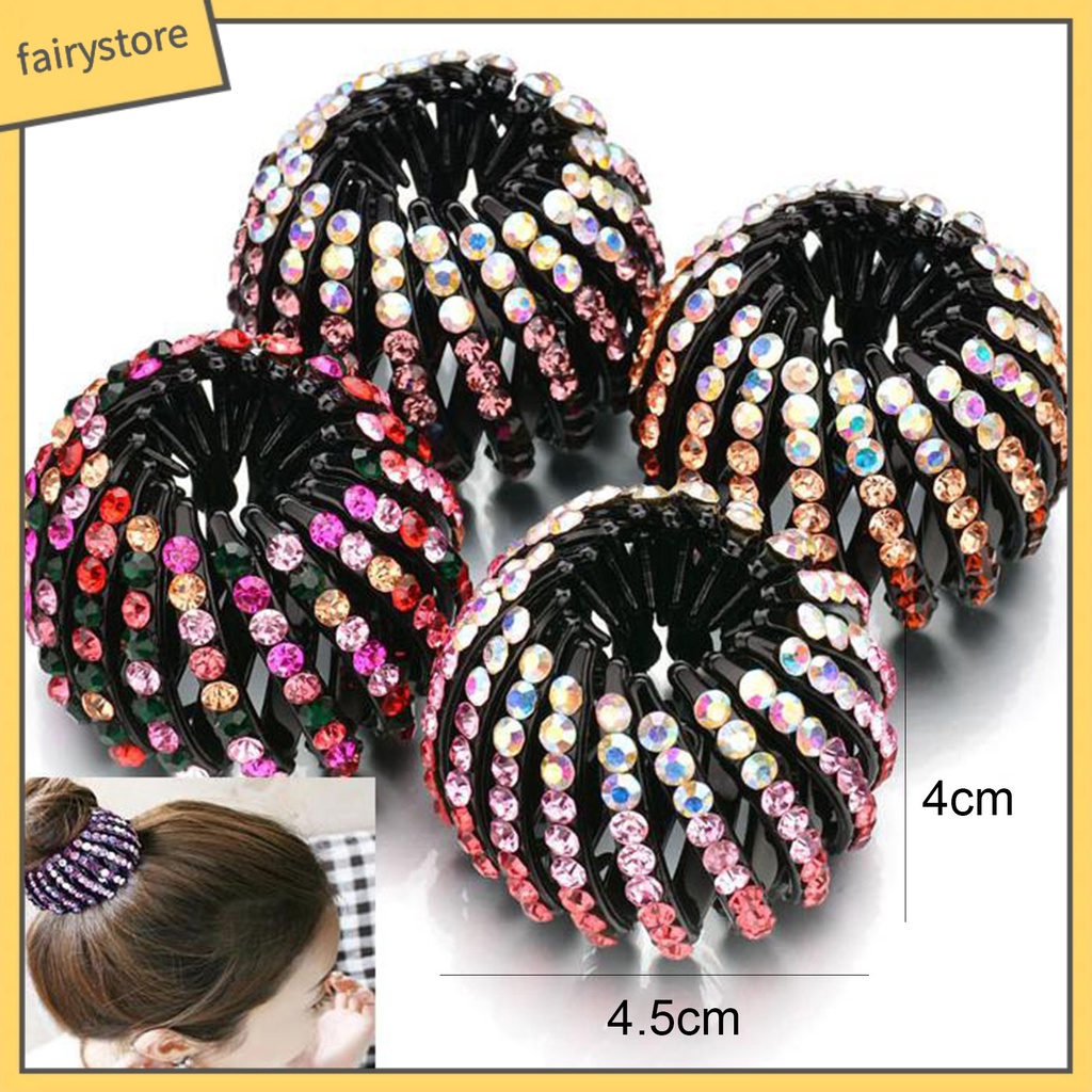 Băng Đô Cài Tóc Hình Tổ Chim Chống Trượt Linh Hoạt