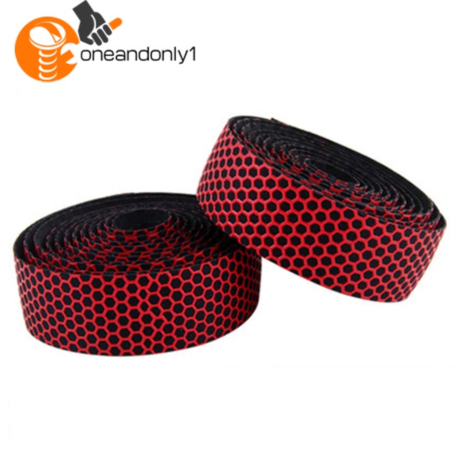 Băng Quấn Tay Lái Xe Đạp Mềm Mại Co Giãn Chống Sốc Kèm 2 Nút Cắm