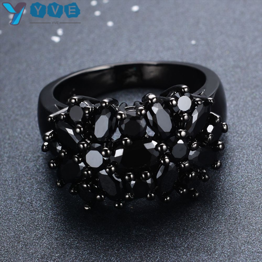 YVE Nhẫn Nam Thời Trang Hình Oval Độc Đáo