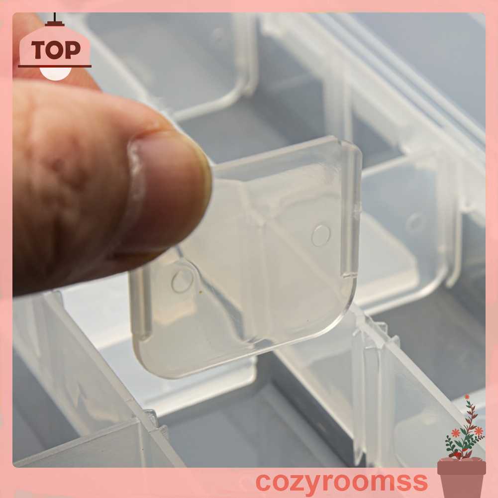 Hộp Nhựa 15 Ngăn Đựng Lưỡi Câu Cá Tiện Lợi