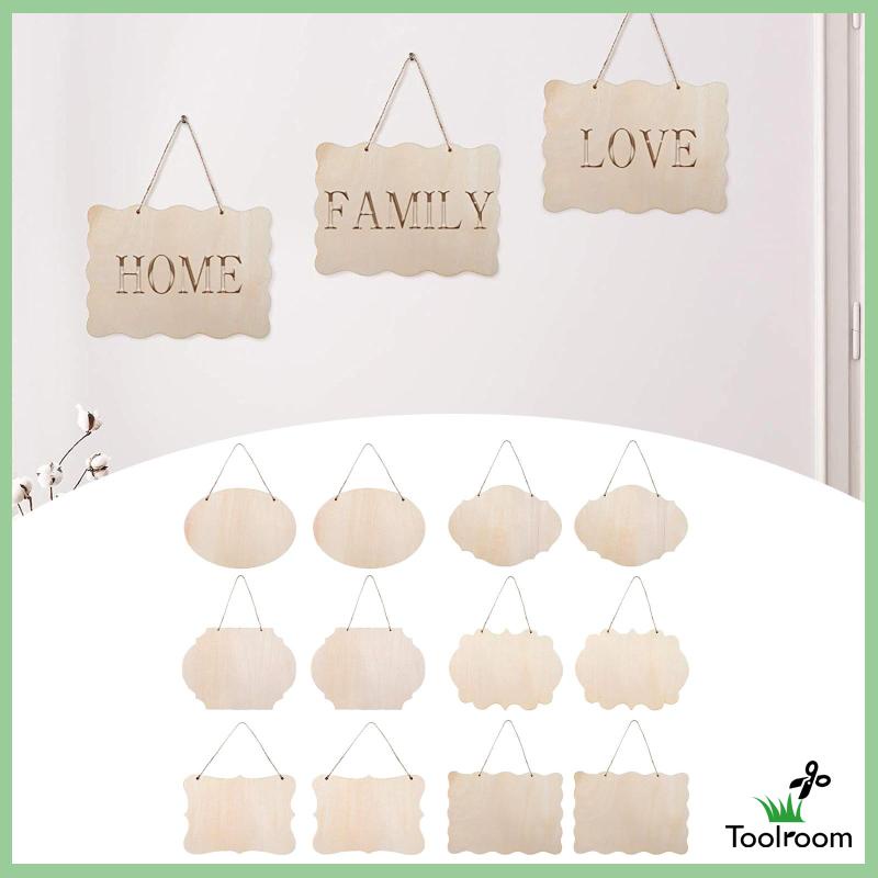 Bảng Gỗ Chào Mừng Treo Cửa Trước Trang Trí Nhà Cửa / Lễ Phục Sinh