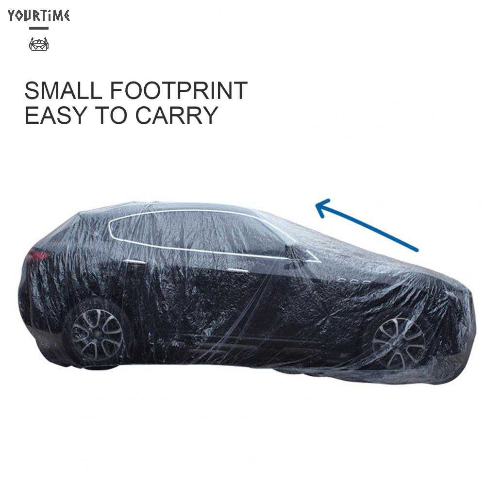 Tấm Bọc Bảo Vệ Xe Hơi Dùng Một Lần Chống Thấm Nước Tiện Dụng Cho Sedan SUV