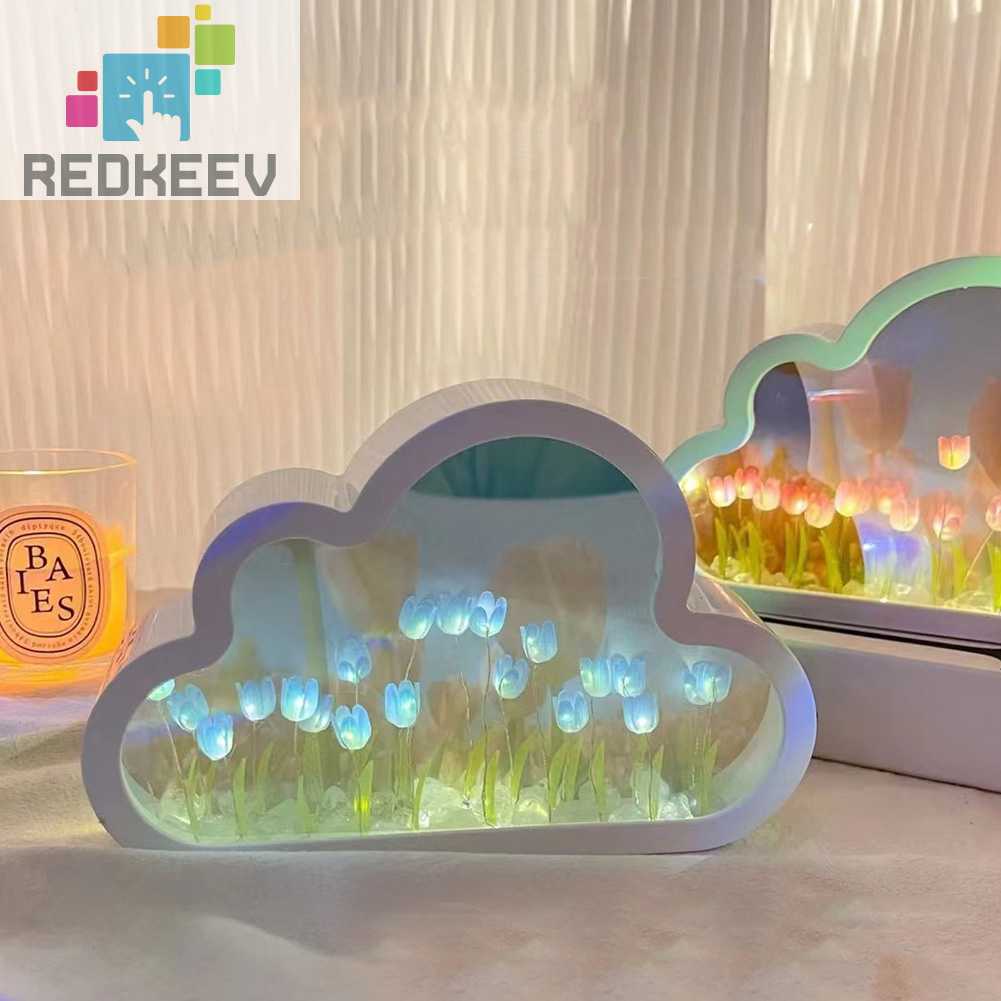 Đèn Ngủ Hình Hoa Tulip Thủ Công Dùng Trang Trí