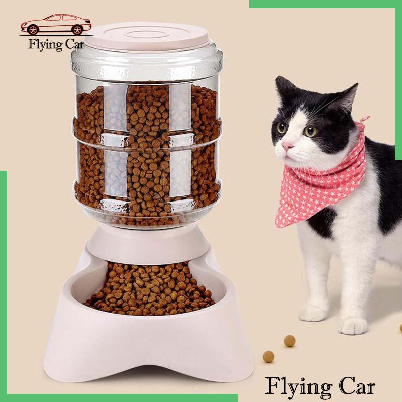 [Lzdjfmy2] Bát Đựng Thức Ăn Cho Thú Cưng Cỡ Nhỏ / Vừa / Lớn 3.8L