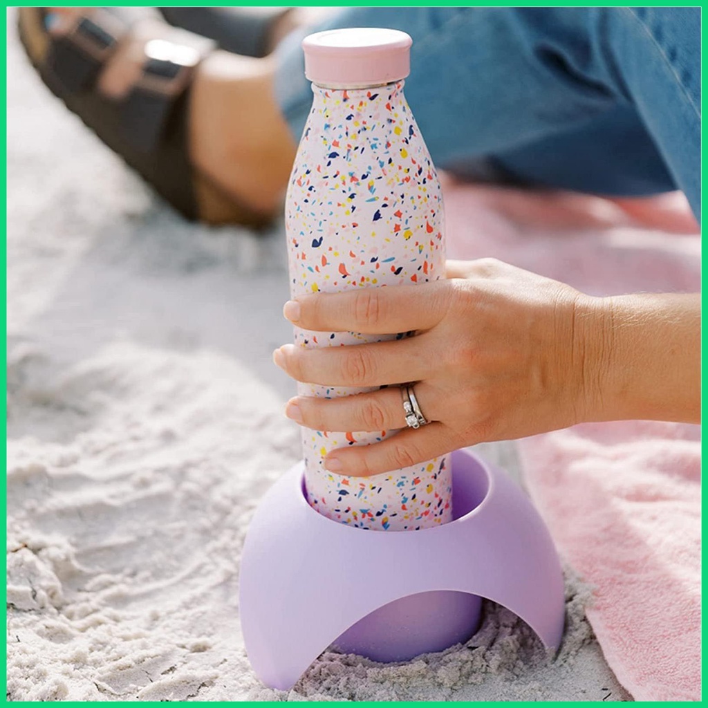 Set 5 Giá Đỡ Cốc Nước 3 Chân Đa Năng Tiện Dụng Khi Đi Biển / Nghỉ Mát