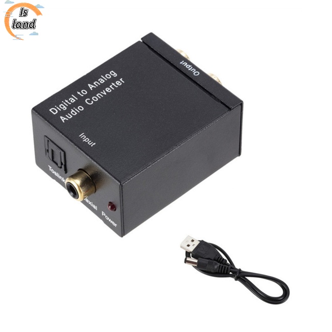 Bộ Chuyển Đổi Giải Mã Âm Thanh Kỹ Thuật Số Giắc Cắm 3.5mm Sang Analog Aux - rca L / r