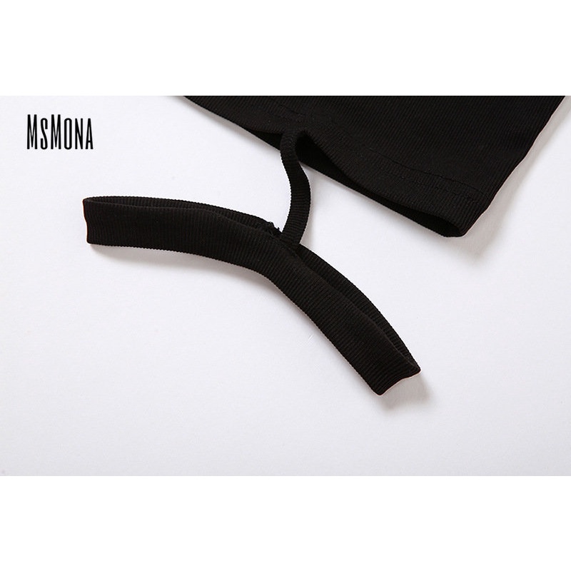 Đầm Mini Không Tay Hở Vai Màu Trơn Thời Trang 2023 Cho Nữ