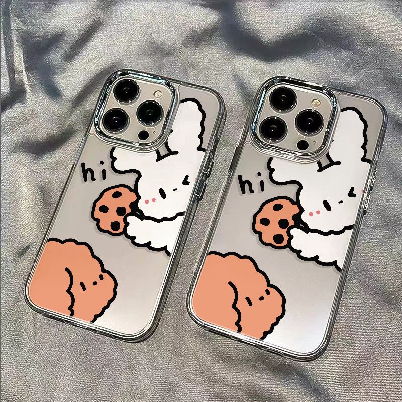 ✅Ốp Điện Thoại / Mềm Chống Sốc In Hình Thỏ Cho Iphone 11I 12 8137 14pro max MQJV