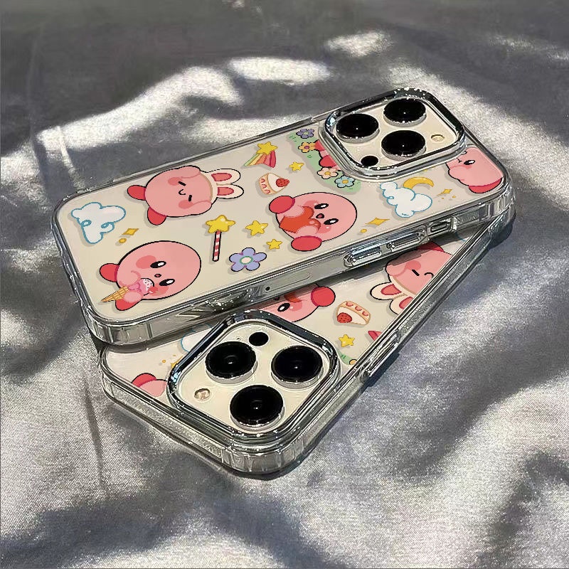 ✅Ốp Điện Thoại Dẻo Họa Tiết Ngôi Sao Kirby Dễ Thương Chống Sốc Cho Iphone1378Iphone12 11 14promax HHT4