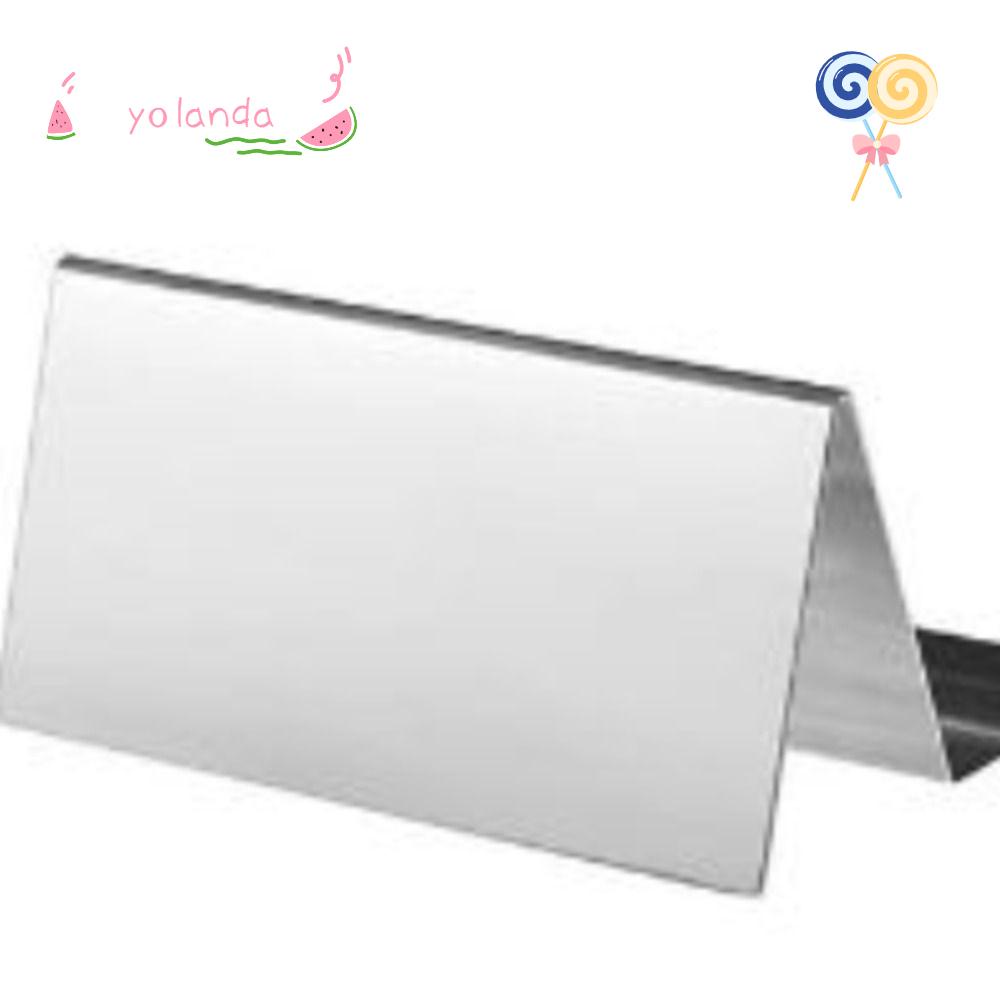 Bộ 2 Giá Đỡ Thẻ Để Bàn Bằng Thép Không Gỉ Tiện Dụng