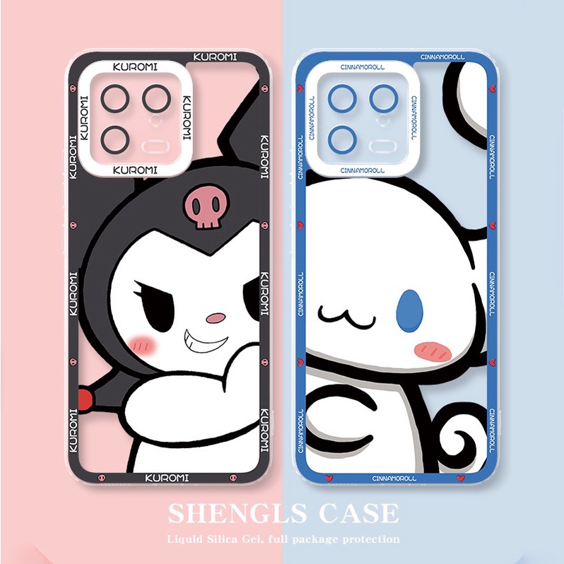 Ốp Điện Thoại Mềm Trong Suốt In Hình kuromi Đáng Yêu Cho xiaomi 11t 13T poco m5 f5 m4 m3 f4 x3 nfc f3 Redmi 13C 11a 12c 10c 10a 9a 9c 9t note 12 5G 9 9s 10 10s 11s 11 pro