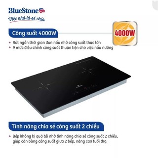 Bếp từ đôi Bluestone ICB-6818 4000W