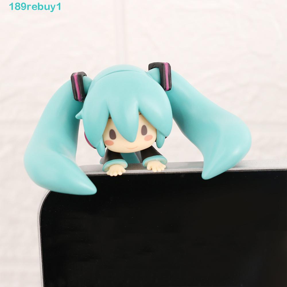 Mô Hình Nhân Vật Hatsune Miku Dễ Thương Bằng PVC Để Bàn Trang Trí Nhà Cửa REBUY1