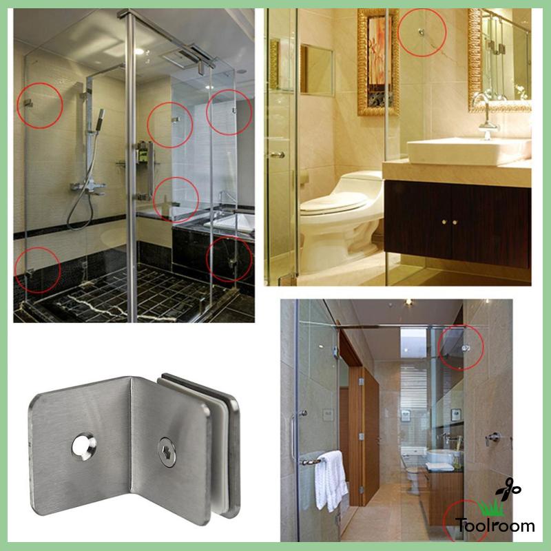 Miếng Dán Cửa Kính Bằng Thép Không Gỉ Cho Phòng Tắm