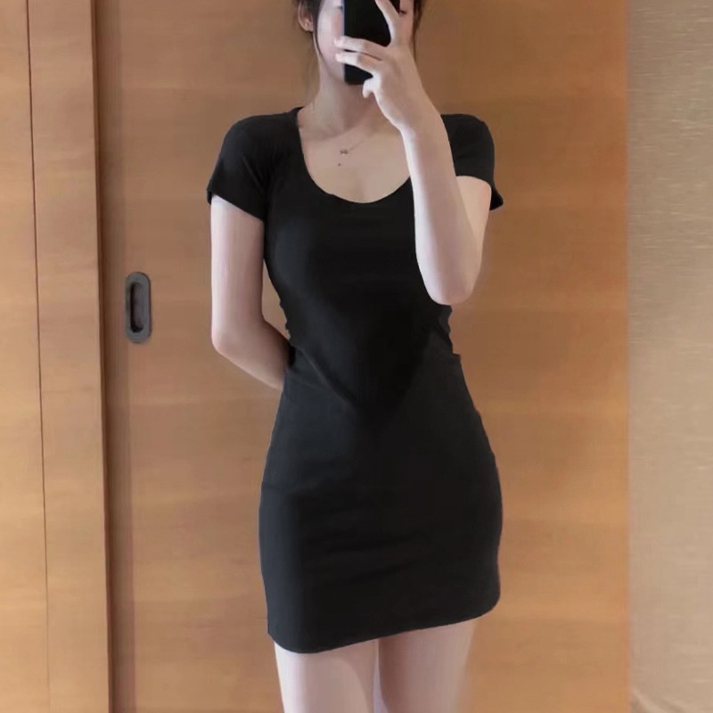 Đầm Ngắn Dáng Ôm Thời Trang Mùa Hè Quyến Rũ Cho Nữ