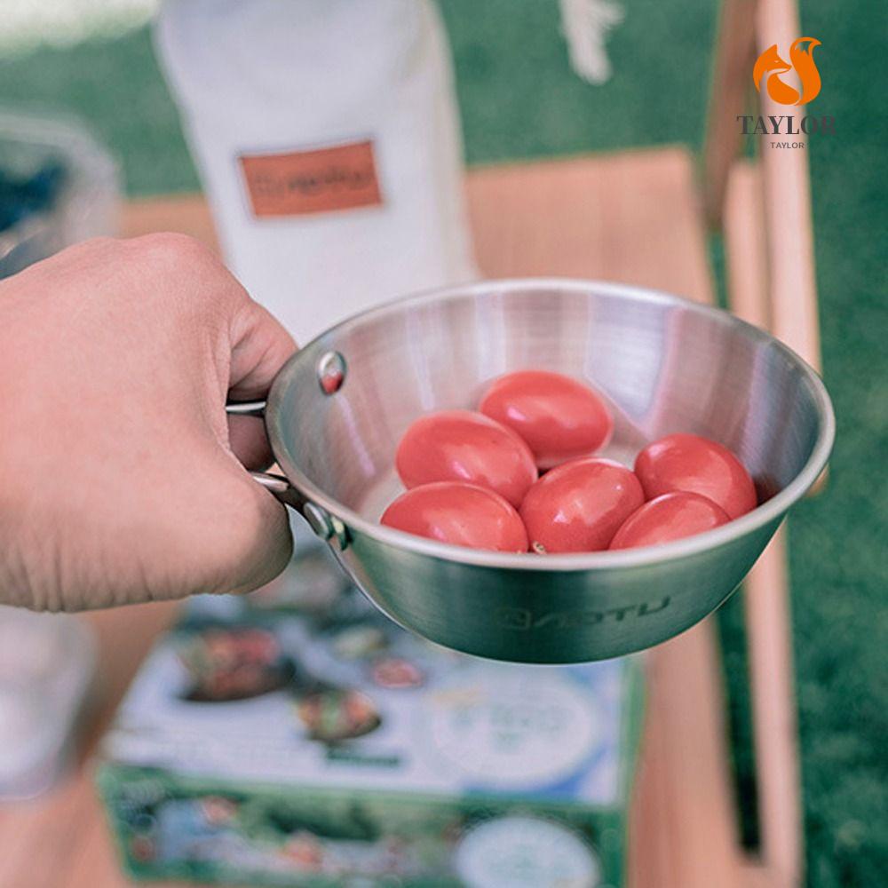 Bát TAYLOR1 Bằng Thép Không Gỉ Thiết Kế Nhỏ Gọn Tiện Dụng Cho Dã Ngoại / Cắm Trại