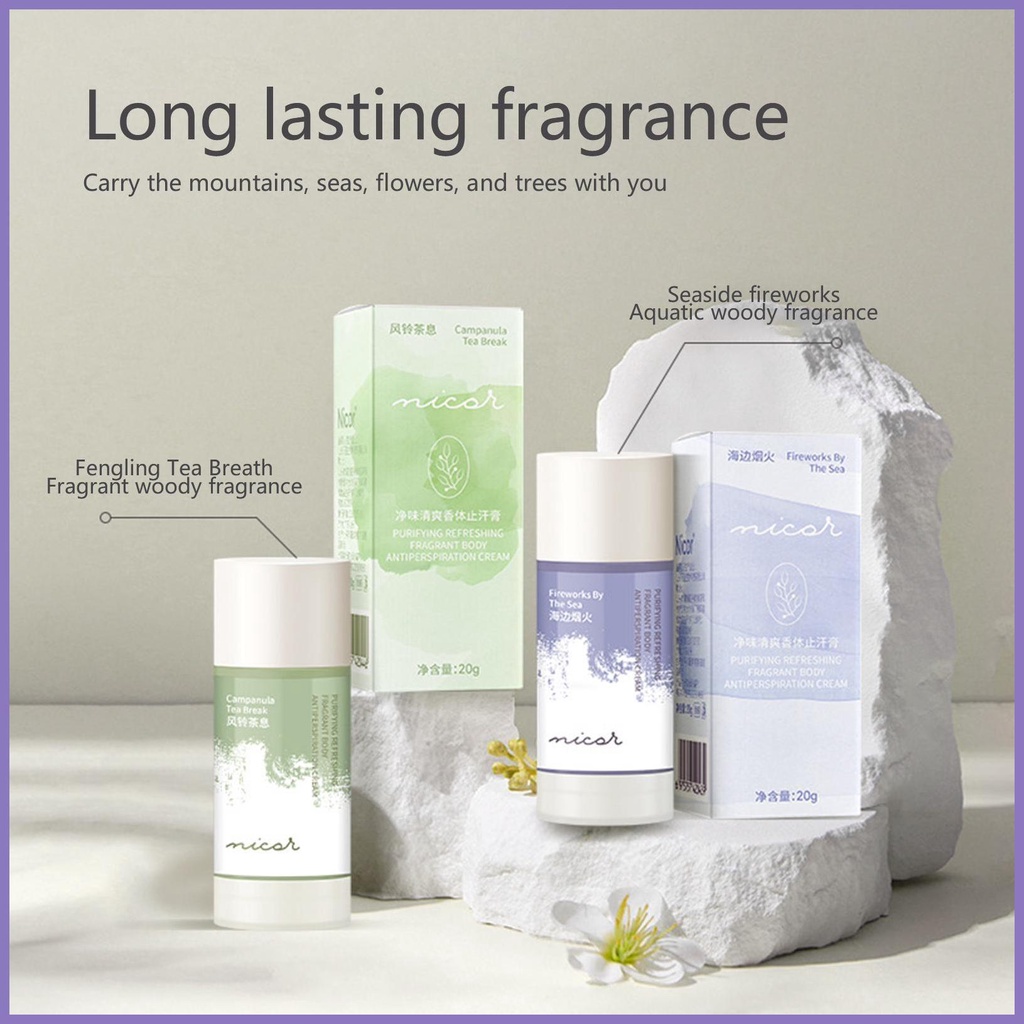 Kem Chống Mồ Hôi Kiểm Soát Dầu Chống Mồ Hôi 20g nota2vn Dành Cho Nam