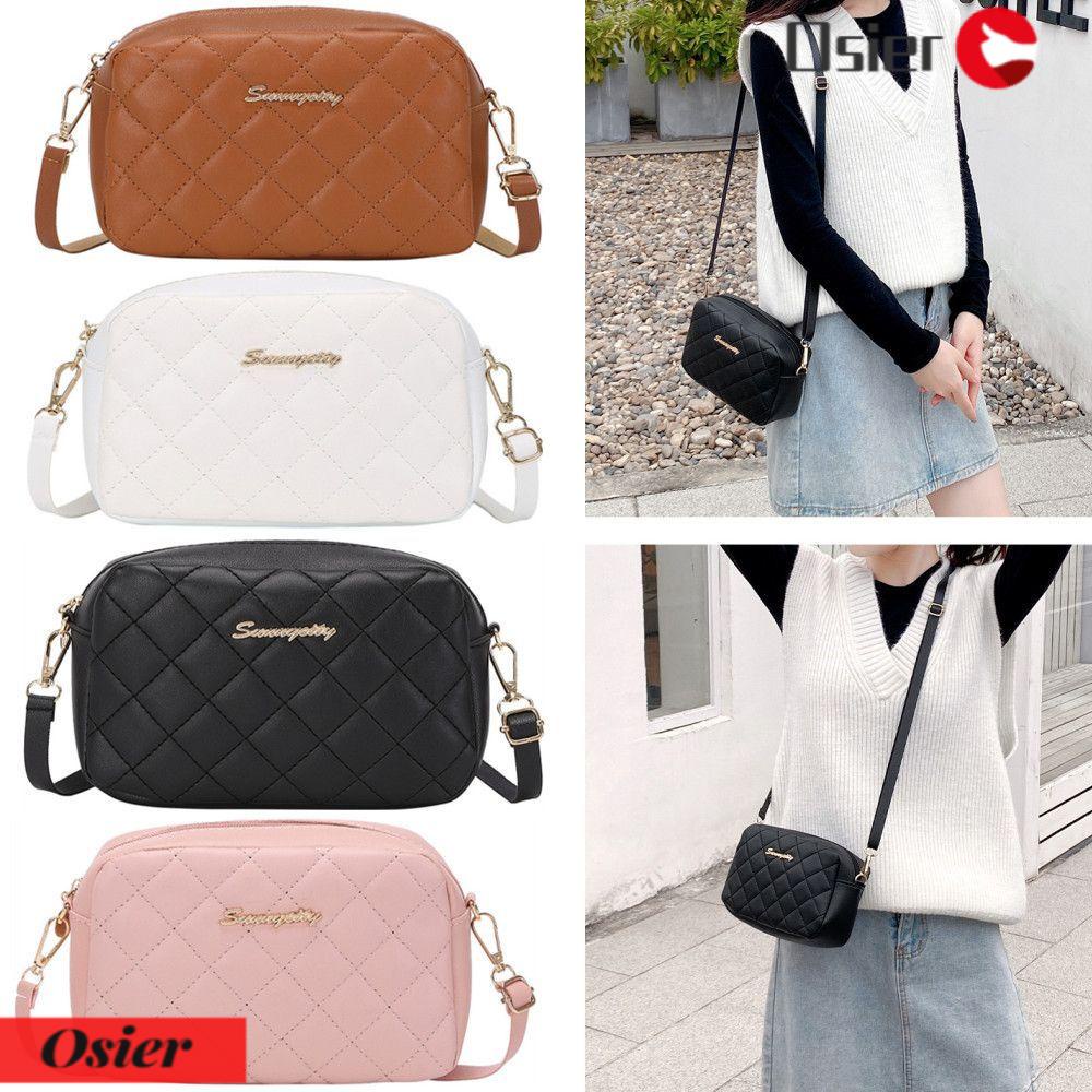 Túi Đeo Chéo Da PU Họa Tiết Thêu Sang Trọng 1 Cho Nữ